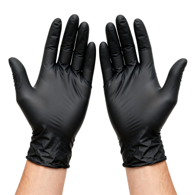 Black Nitrile Gloves, Powder-free Signature – nitrile - Image 2