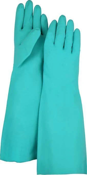 Green Nitrile Gloves, Long-Sleeved
Non-Exam-grade P-F – nitrile - Image 1