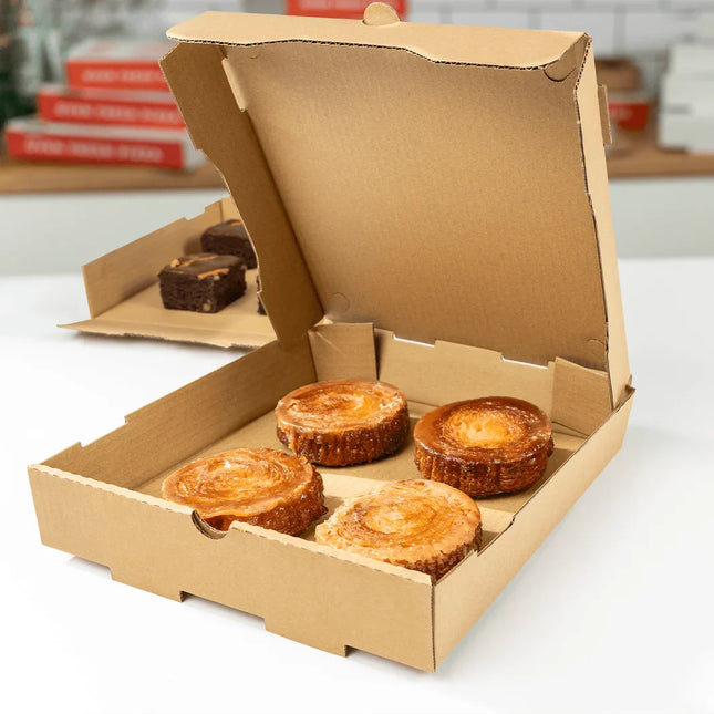 Corrugated Pizza Box for 12" 
Pizza, Kraft - Image 1