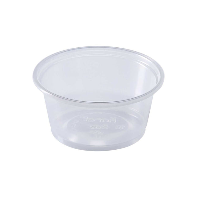 PP Portion Cup, Clear – clear - Image 1