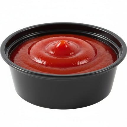 PP Portion Cup, Black – black - Image 2