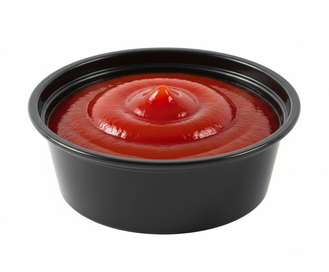 PP Portion Cup, Black – black - Image 2