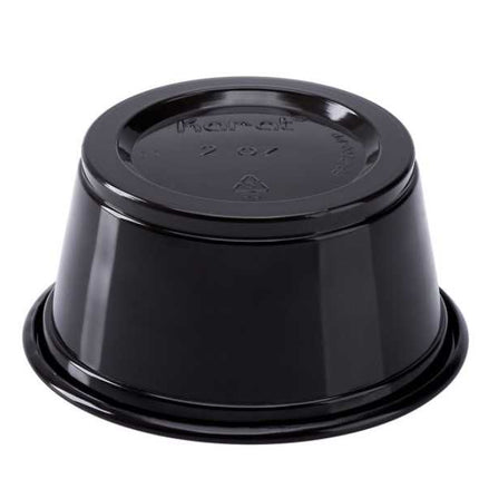 PP Portion Cup, Black – black - Image 4