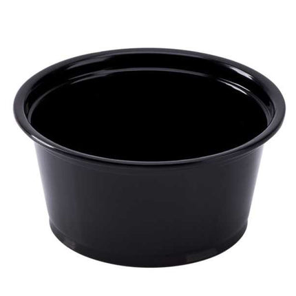 PP Portion Cup, Black – black - Image 3
