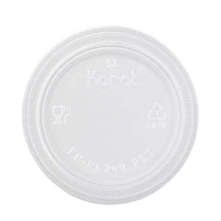 Lids for PP Portion Cups (2,500 Lids) – clear - Image 5