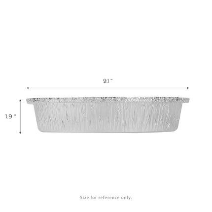 9" Round Aluminum Foil Container - Image 3