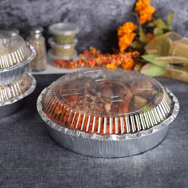 Dome Lid for 9" Aluminum Foil Containers - Image 2