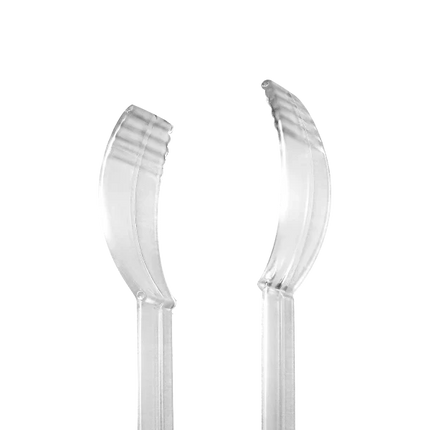 Serving Tongs, 7", PS, Clear – clear - Image 2