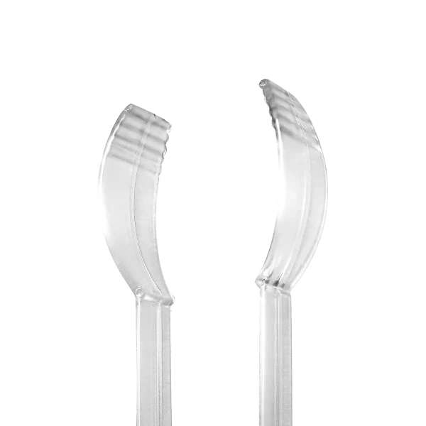 Serving Tongs, 7", PS, Clear – clear - Image 2