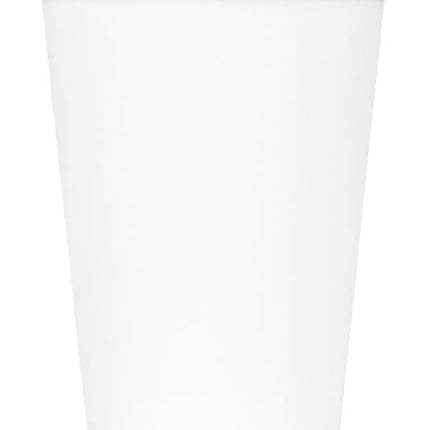 Hot Paper Cup, Single Wall, White – white - Image 2