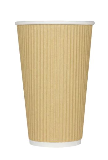 00222023_16 oz ripple kraft cup 1