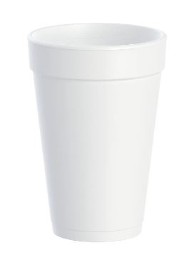 Foam Cup, White – white - Image 2