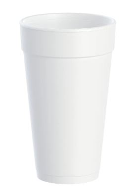 Foam Cup, White – white - Image 3