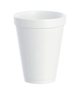 Foam Cup, White – white - Image 1