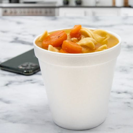 Foam Cup, White - Image 4