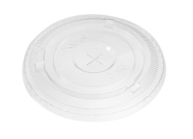 PET Lid with Straw Slot, Fits
9 oz PET Cup, Clear, 92mm – clear - Image 2