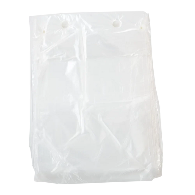 Plastic Saddle Bag 6.5" x 7"  – clear - Image 2