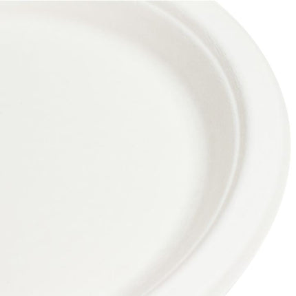 00252009_molded fiber plates 9in round plate heavy compostable closeup