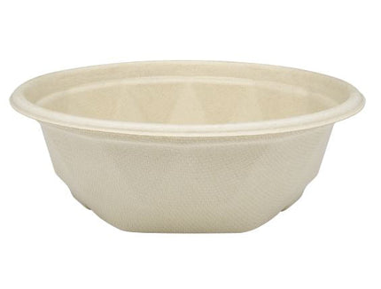Compostable Fiber Bowl – natural color - Image 4