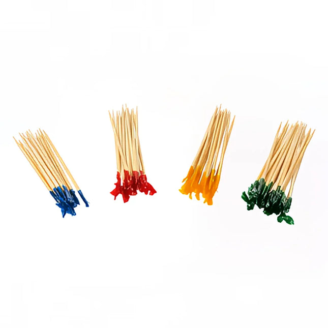 Assorted Bamboo Club Frill Picks Assorted Colors - Image 2
