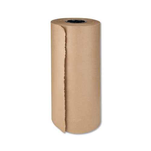 18" x 1000' Butcher Paper, Kraft,  40 lb – pink - Image 1