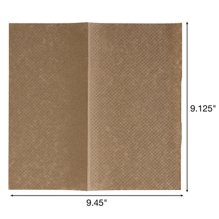 Singlefold Paper Towel Sheets, 9" x 9" Value – Paper Towel Sheets, White, 9.5" x 9" Value – kraft - Image 3