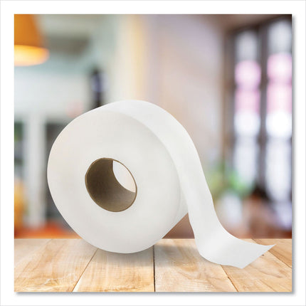 Jumbo Roll Bath Tissue, 2-Ply Recycled – white - Image 1