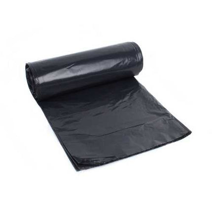45 Gal Can Liner, 40" x 46", Heavy, Black, Low Density Coreless Rolls – black - Image 1