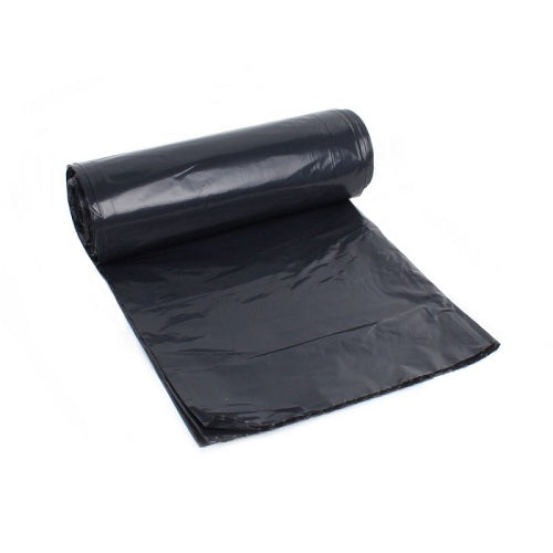 60 Gal Can Liner, 38" x 58" X-Heavy, 1.5 Mil, Black, Low Density, 3-ply – black - Image 1