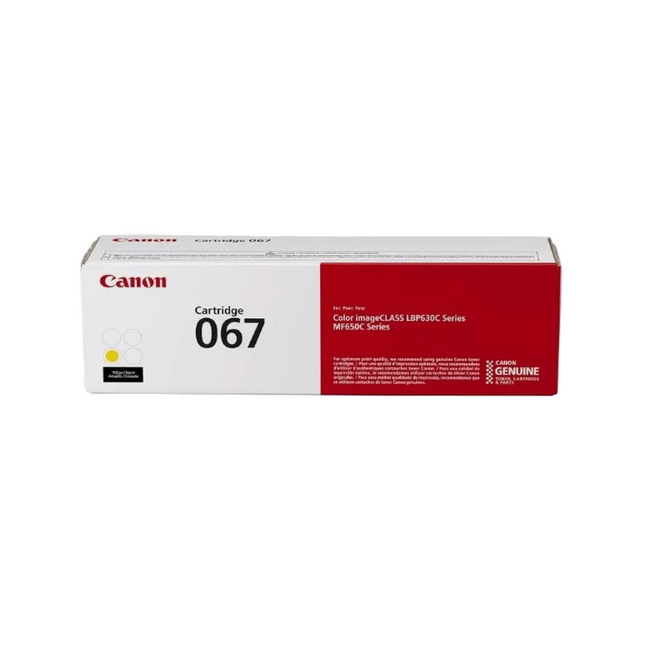 Canon 67 Yellow Toner 
Cartridge OEM (5099C001) - Image 1